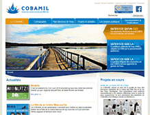 Tablet Screenshot of cobamil.ca
